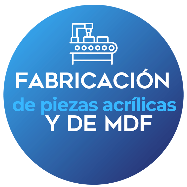 Fabricación de piezas Acrílicas y MDF