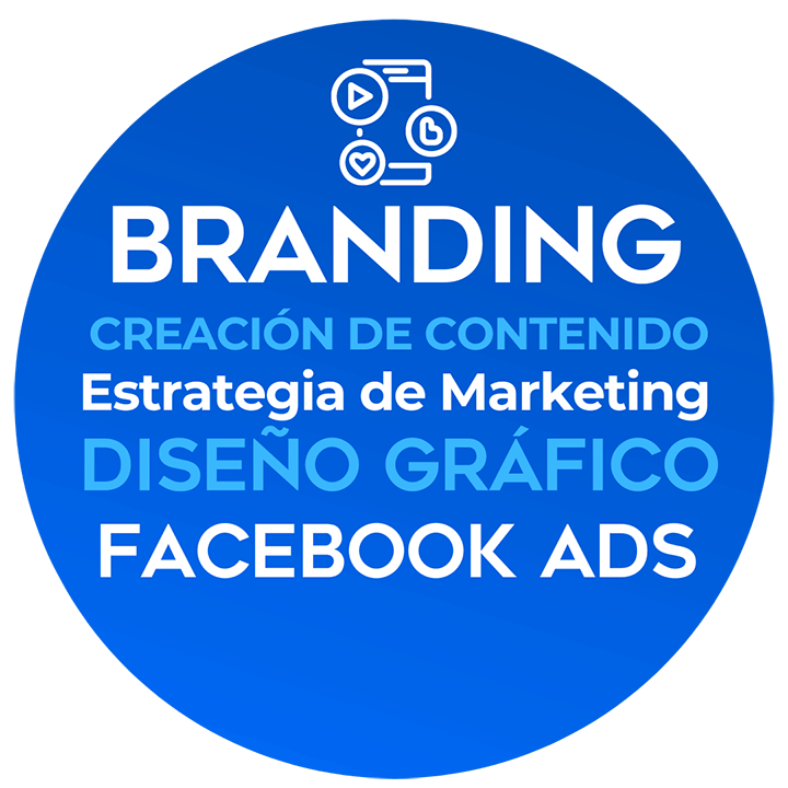 Branding, creación de contenido, estrategia de marketing, diseño gráfico y Facebook Ads